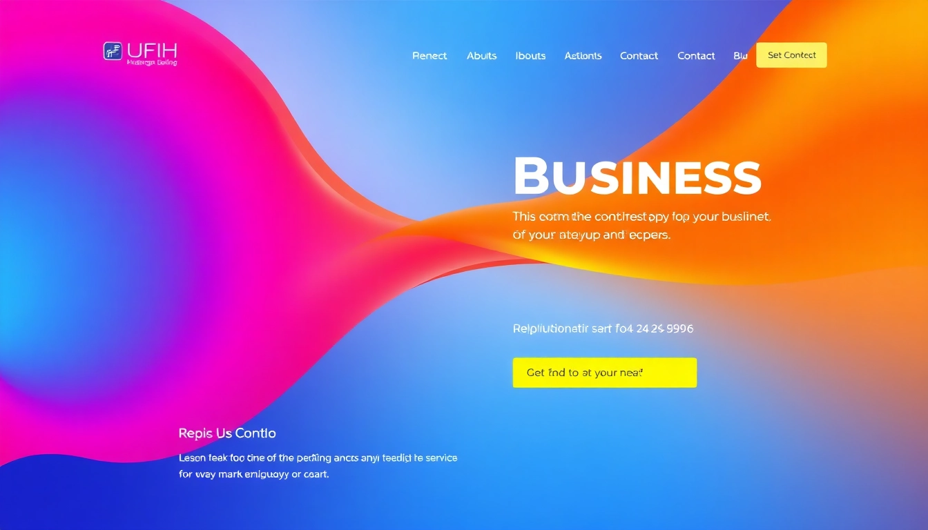 Homepage of https://kjc1.top/ showcasing professional branding, vibrant colors, and clarity for users seeking services or information.